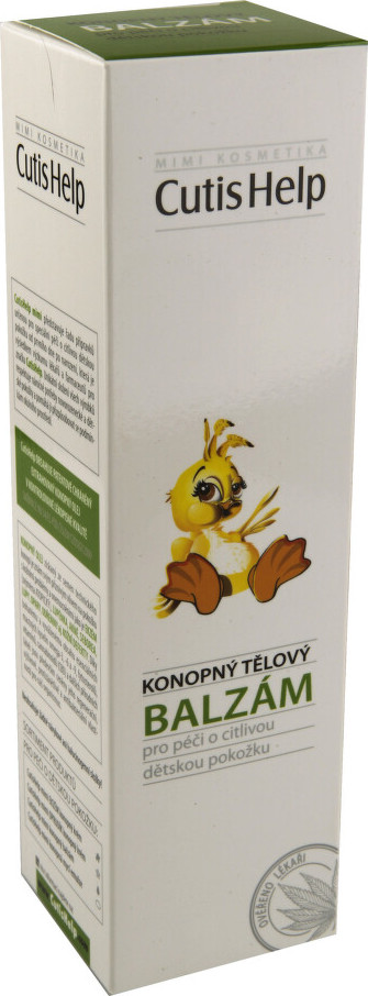 CutisHelp konopný tělový balzám dětský 200ml