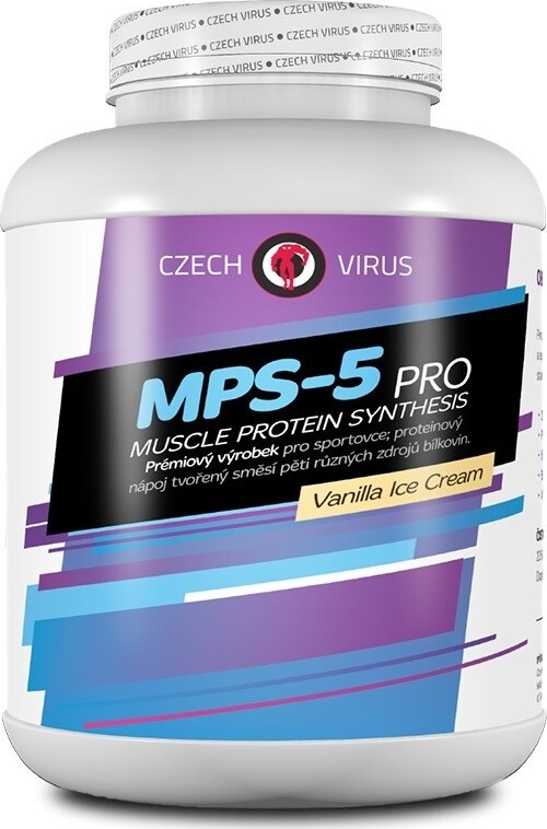 Czech Virus MPS-5 Pro 2250g vanilková zmrzlina