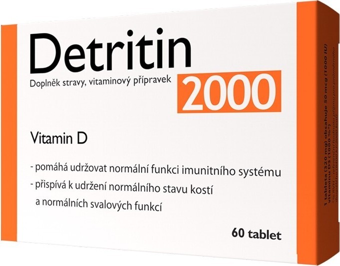 Detritin 2000 IU Vitamin D3 60 tablet