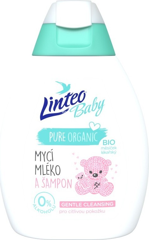 Dětské mycí ml/šam.LINTEO BABY s Bio měs.lék.250ml