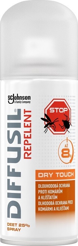 DIFFUSIL repelent DRY TOUCH 100ml