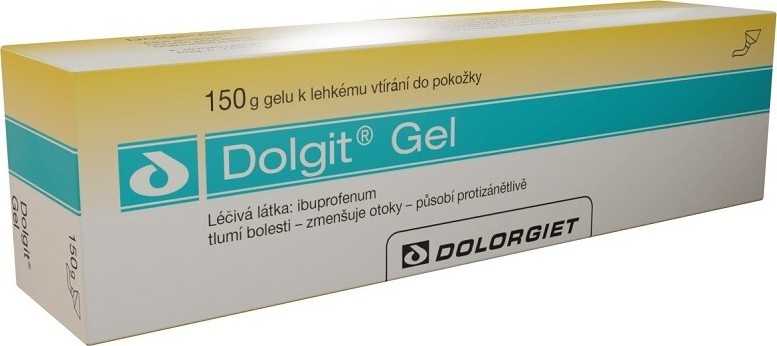 DOLGIT 50MG/G gel 150G