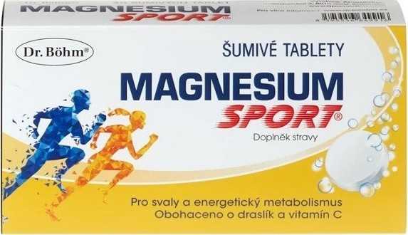 Dr.Böhm Magnesium sport šumivé tablety 40ks