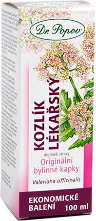 Dr.Popov Kapky bylinné Kozlík lékařský 100ml