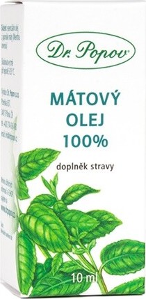 Dr.Popov Mátový olej 100% 10ml