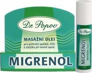 Dr.Popov Migrenol roll-on masážní olej 6ml