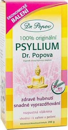 Dr.Popov Psyllium indická rozpustná vláknina 200g