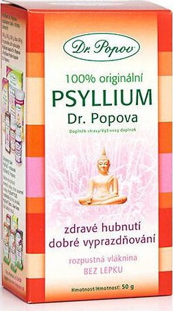 Dr.Popov Psyllium indická rozpustná vláknina 50g