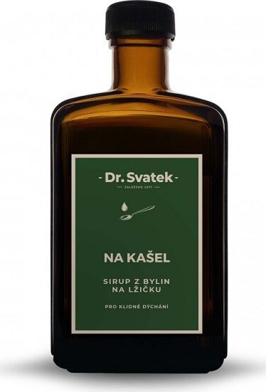 Dr.Svatek Sirup z bylin NA HORNÍ CESTY DÝCHACÍ 250ml