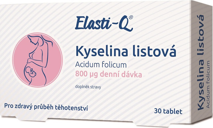 Elasti-Q Kyselina listová 800 tbl.30