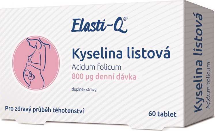 Elasti-Q Kyselina listová 800 tbl.60