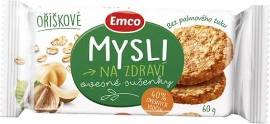 EMCO Mysli sušenky oříškové 60g