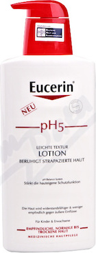 EUCERIN pH5 Tělové mléko lehká textura 400ml