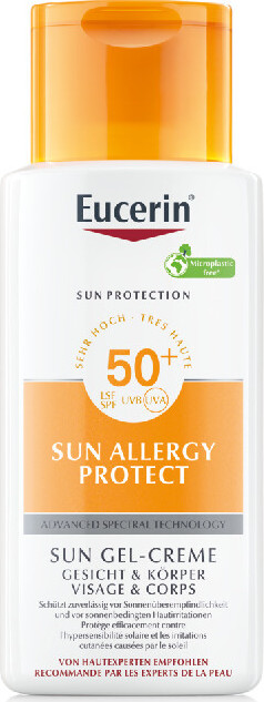 EUCERIN SUN krém gel sluneční alergie SPF50+ 150ml