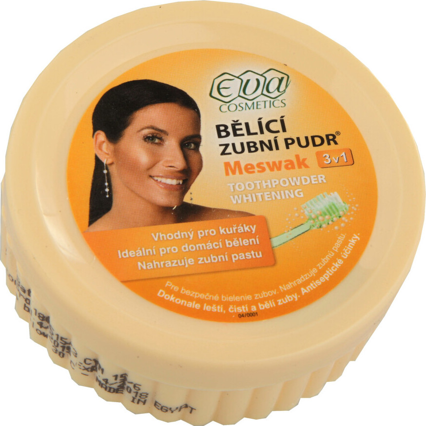 EVA Bělící zubní pudr meswak 30g