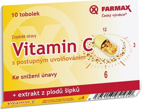 Farmax Vitamin C s postup.uvolňováním BOX 20x10tob