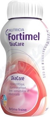 FORTIMEL DIACARE S PŘÍCHUTÍ JAHODOVOU perorální roztok 4X200ML