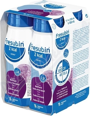 FRESUBIN 2 KCAL DRINK PŘÍCHUŤ LESNÍ PLODY perorální roztok 4X200ML