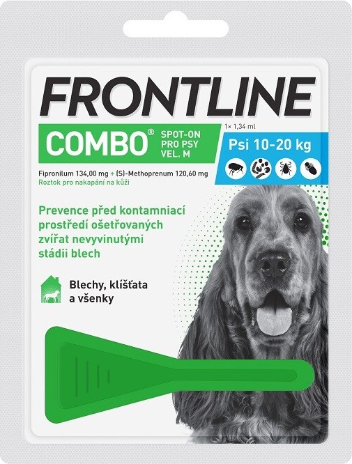 Frontline Combo Spot on Dog M pipeta 1x1.34ml