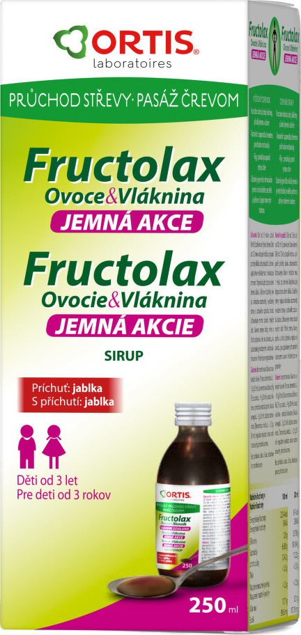 Fructolax Ovoce&Vláknina SIRUP 250ml