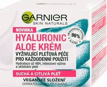 Garnier Hyaluronic Aloe denní krém na suchou a citlivou pleť 50 ml