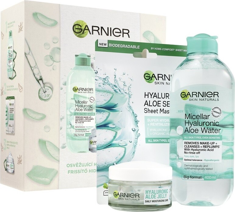 Garnier Skin Naturals Hyaluronic Aloe dárkové balení