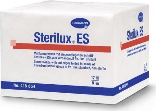 GÁZA SKLÁDANÁ KOMPRESY NESTERILNÍ STERILUX ES 5X5CM