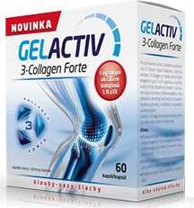 GelActiv 3-Collagen Forte cps.60+60 Zdarma