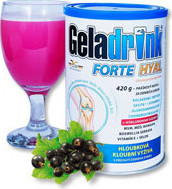 Geladrink FORTE HYAL práško.nápoj černý rybíz 420g