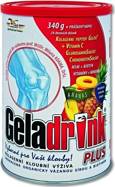 Geladrink Plus ananas 340g