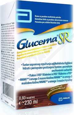 GLUCERNA SR ČOKOLÁDOVÁ PŘÍCHUŤ perorální roztok 1X230ML