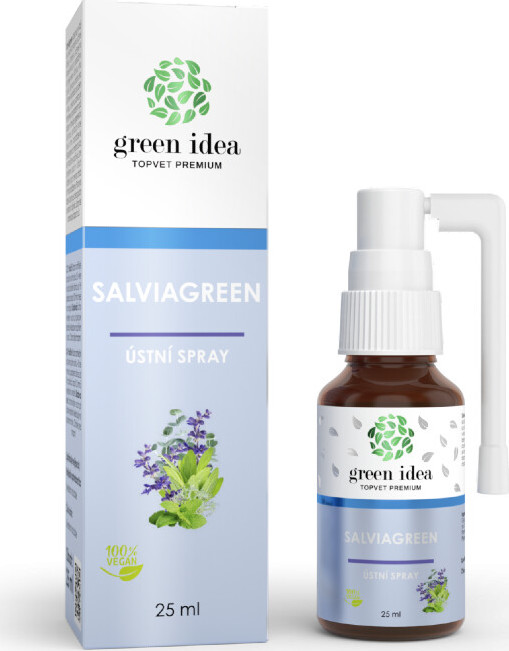 Green idea Ústní spray Salviagreen 25ml