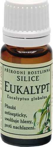 Grešík Silice Eukalypt přírodní rostlinná 10ml