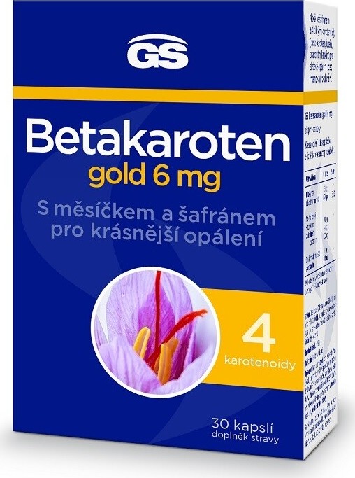 GS Betakaroten gold 6mg cps.30