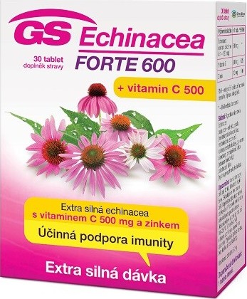 GS Echinacea Forte 600 30 tablet ČR/SK