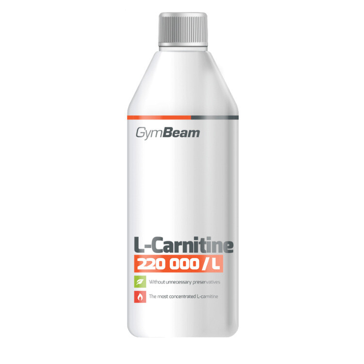 GymBeam L-Carnitine orange 500ml