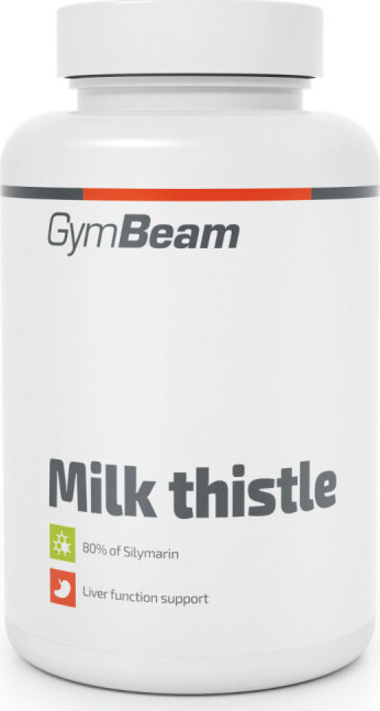 GymBeam Milk Thistle 120 kapslí