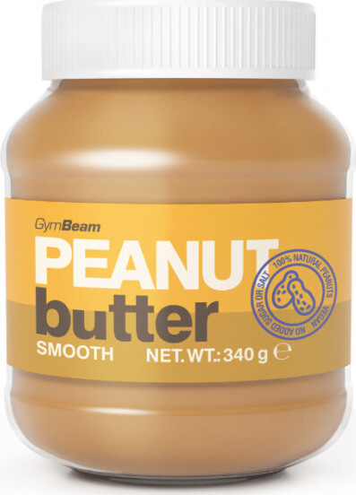 GymBeam Peanut butter smooth 340g