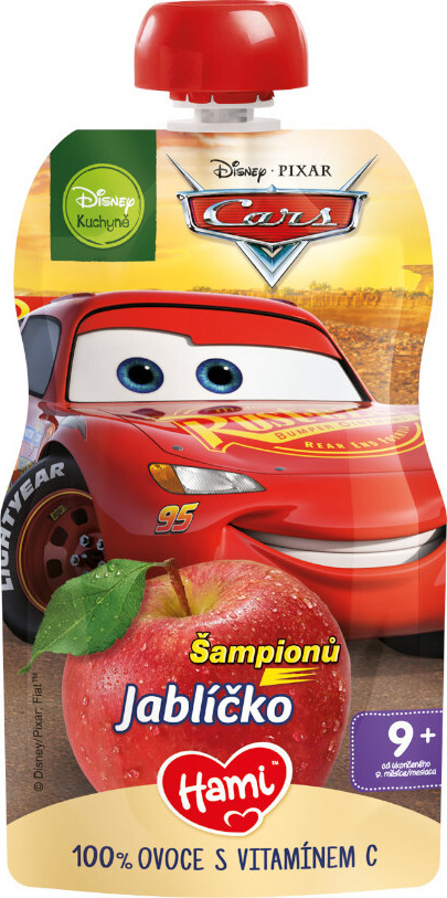 Hami Disney Cars OK jablíčko 110g