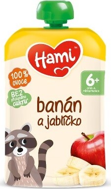 Hami kapsička banán a jablíčko 100g