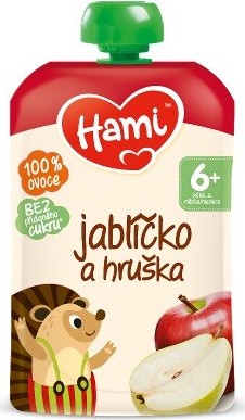 Hami kapsička jablíčko a hruška 100g