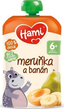 Hami kapsička meruňka a banán 100g