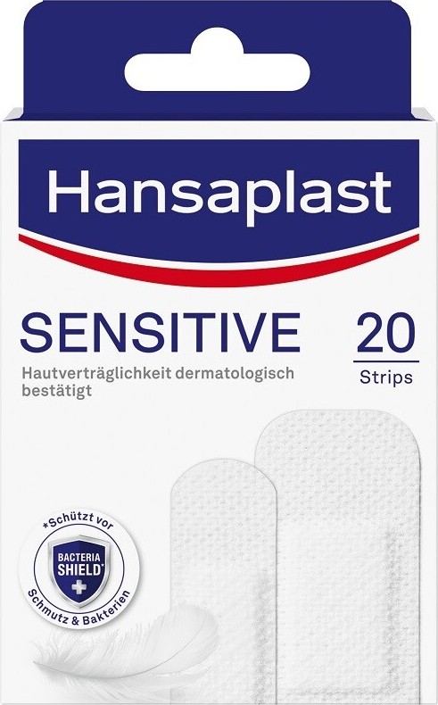 Hansaplast náplast Sensitive 20ks