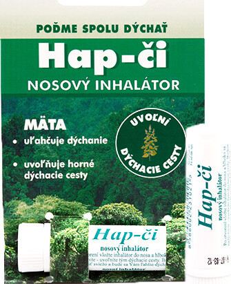 Hap-čí nosní inhalátor 1ks