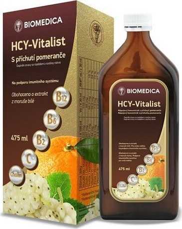 HCY-Vitalist s příchutí pomeranče 475ml