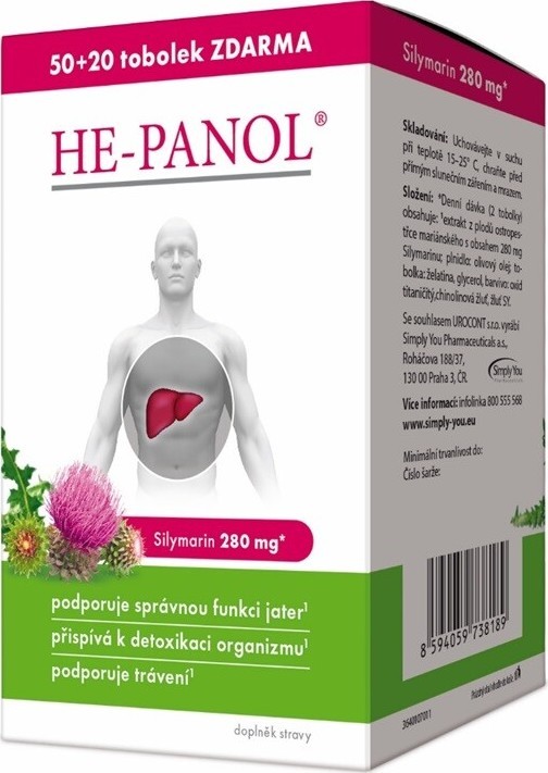 HE-PANOL tbl.50+20 ZDARMA