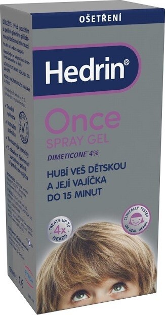 Hedrin Once spray Gel 100 ml