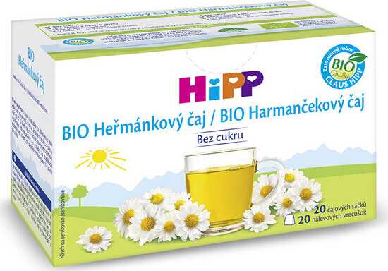 HiPP ČAJ BIO Heřmánkový čaj 20x1.5g