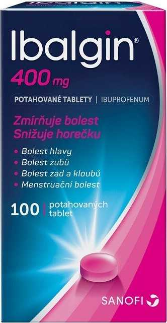 IBALGIN 400MG potahované tablety 100