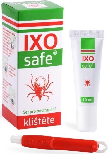 IXOsafe set pro odstranění klíštěte 10ml